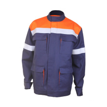 Aramid Custom Working Anti oil fr Reflective Safety Light Jacket